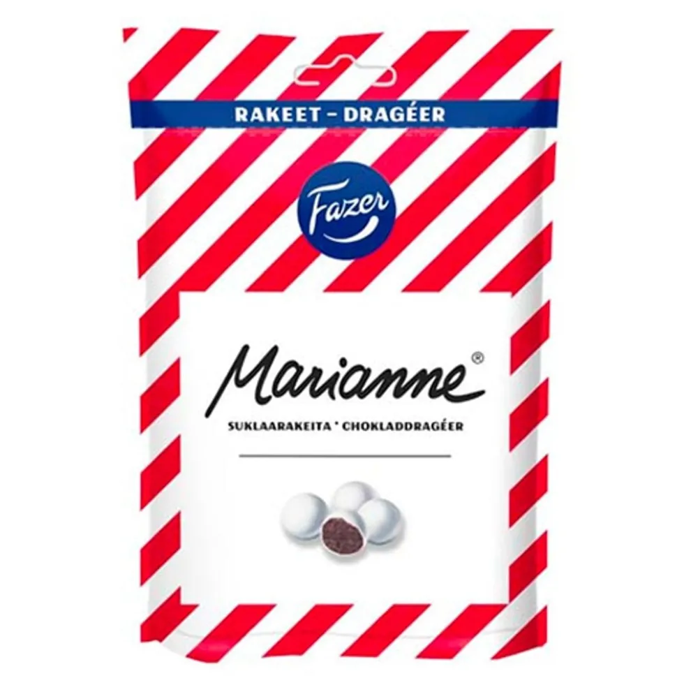 Fazer Marianne Chokoladedragéer Pose
