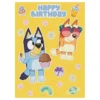 Fødselsdagskort Bluey Gul