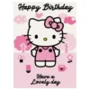 Fødselsdagskort Lovely Day Hello Kitty