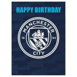 Fødselsdagskort Manchester City
