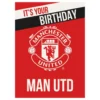 Fødselsdagskort Manchester United