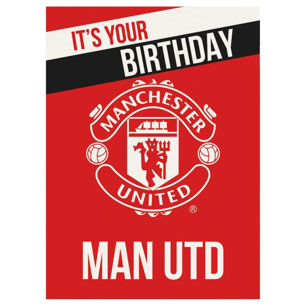 Fødselsdagskort Manchester United