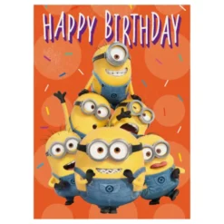 Fødselsdagskort Minions