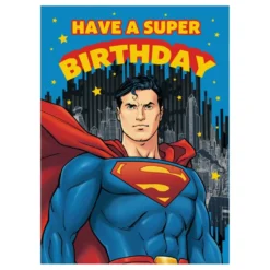 Fødselsdagskort Superman
