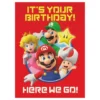 Fødselsdagskort Super Mario