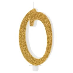 Fødselsdagslys Tal Guld