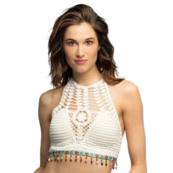 Festivaltop Boho Hæklet