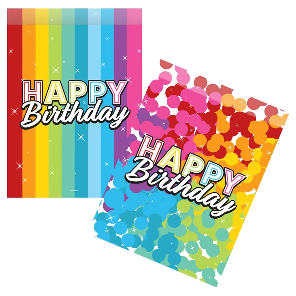 Festposer Happy Birthday Rainbow