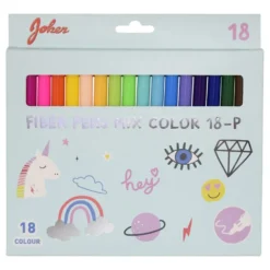 Fibertusser Blandede Farver