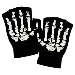 Fingerløse Skelethandsker