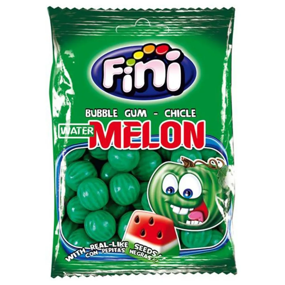 Fini Vandmelon Tyggegummi i Pose