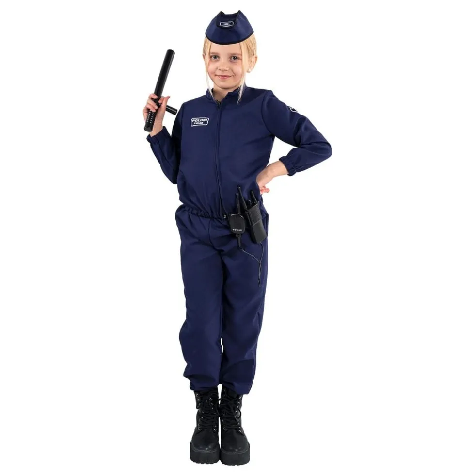 Finsk Politi Børnekostume