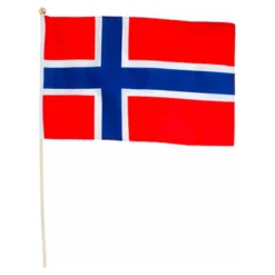 Flag på Pind Norge