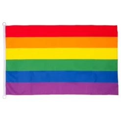 Flagstangflag Pride Regnbue