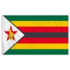 Flag Zimbabwe