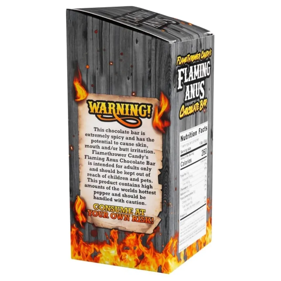 Flaming Anus Chokolade
