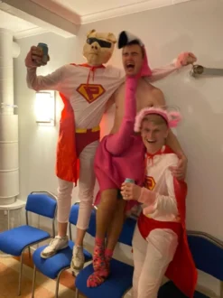 Flamingo Lyserød Kostume