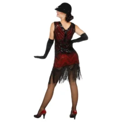 Flapper Kjole Charleston Ada Kostume