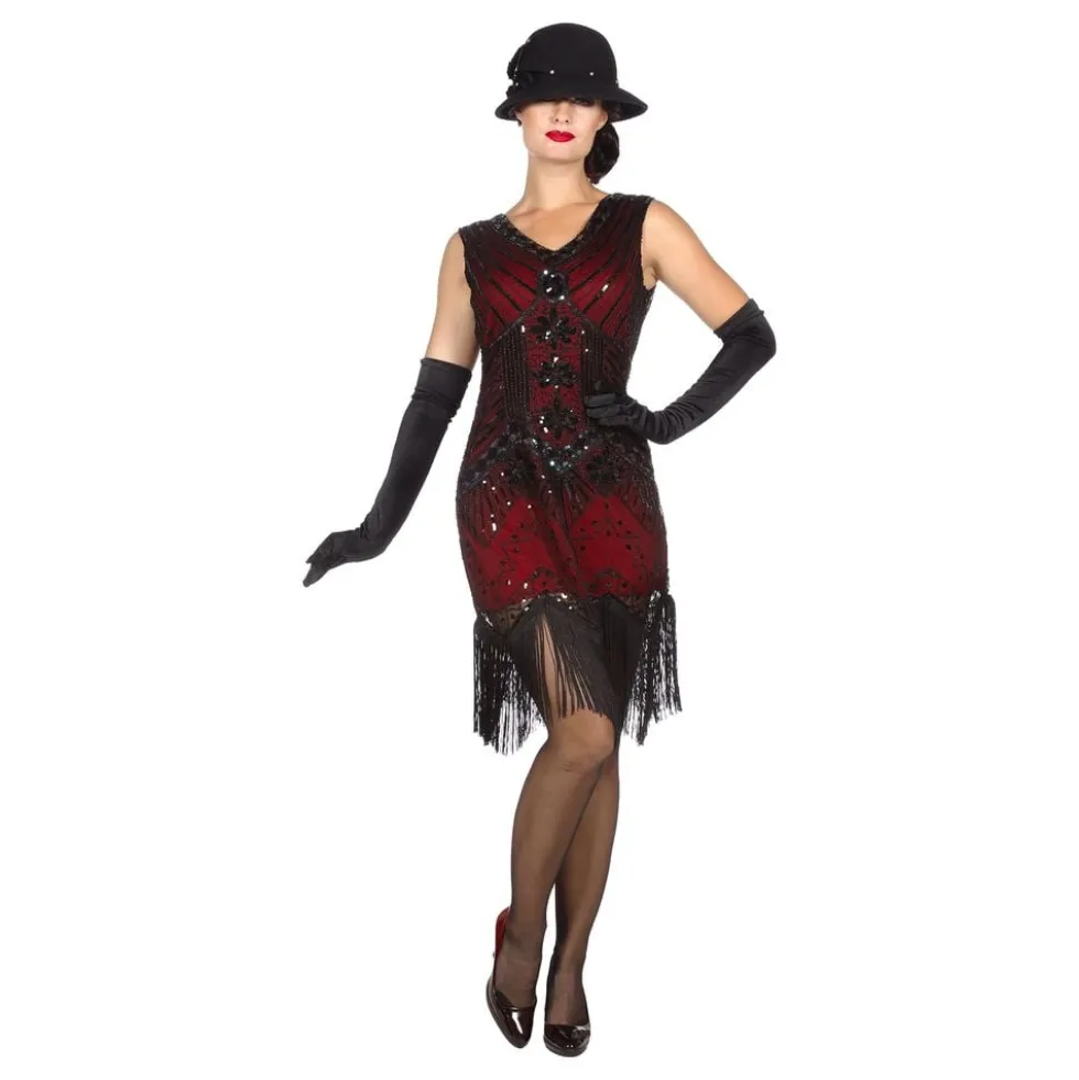 Flapper Kjole Charleston Ada Kostume
