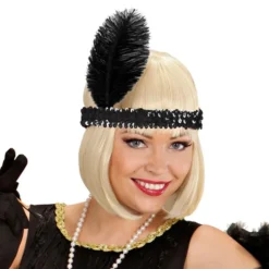 Flapper Pandebånd Sort