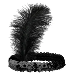 Flapper Pandebånd Sort