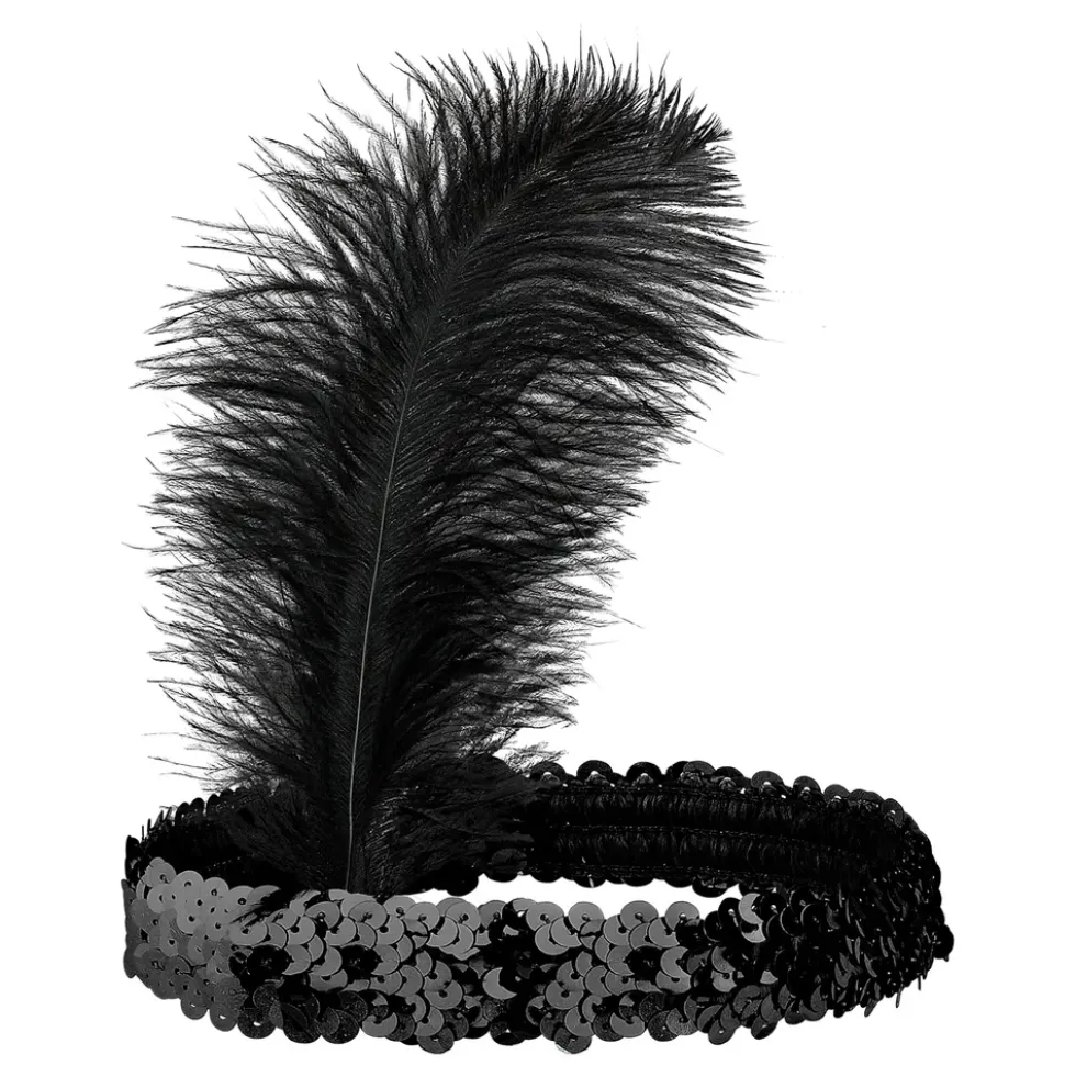 Flapper Pandebånd Sort