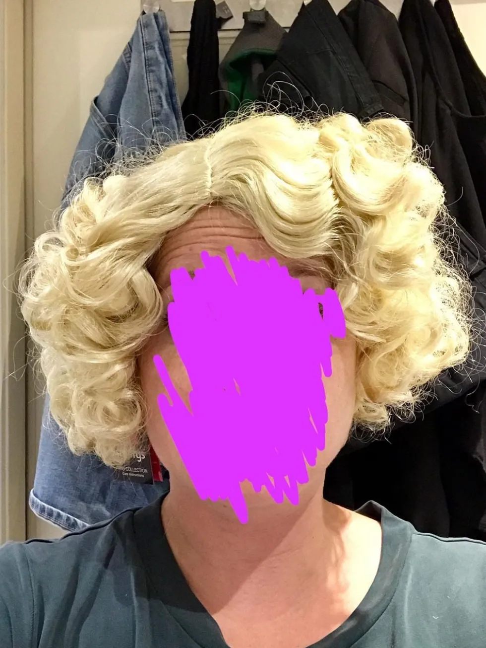 Flirty Flapper Blond Paryk