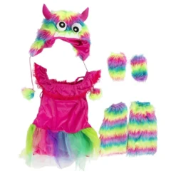 Fluffy Monster Børnekostume