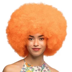 Fluffy Neonorange Paryk