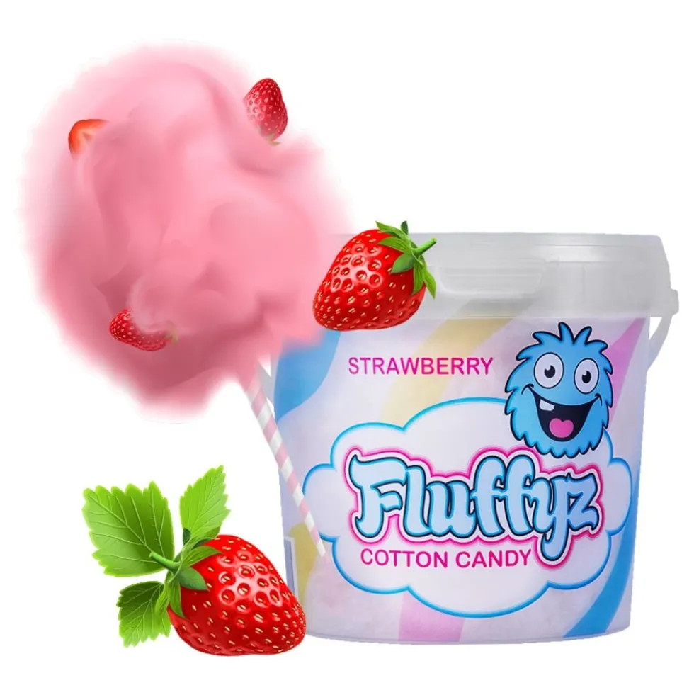 Fluffyz Candyfloss Jordbær