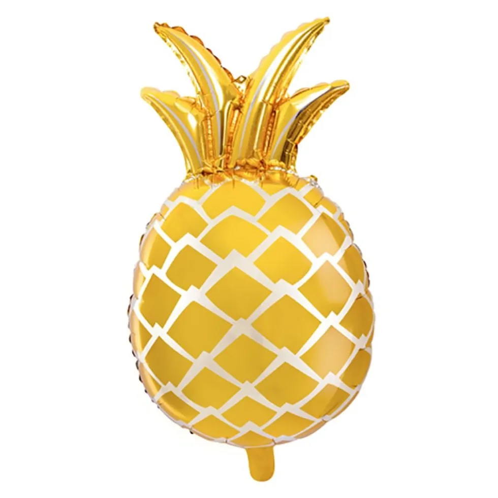Folieballon Ananas Guld