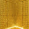 Folieballon Backdrop Guld