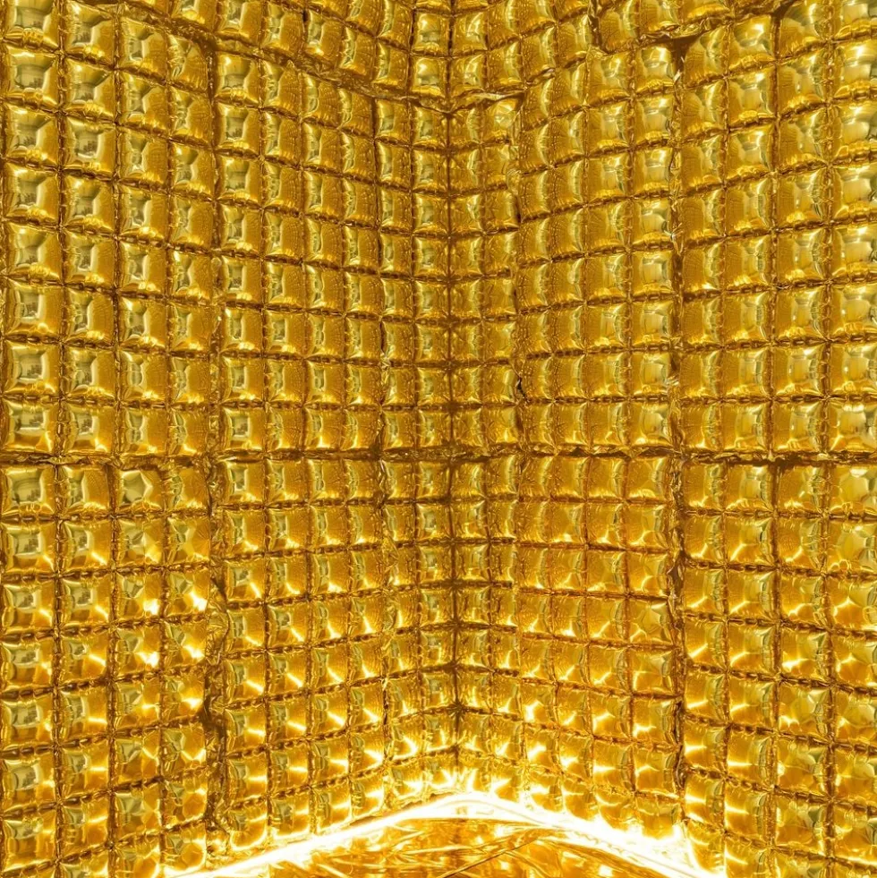 Folieballon Backdrop Guld