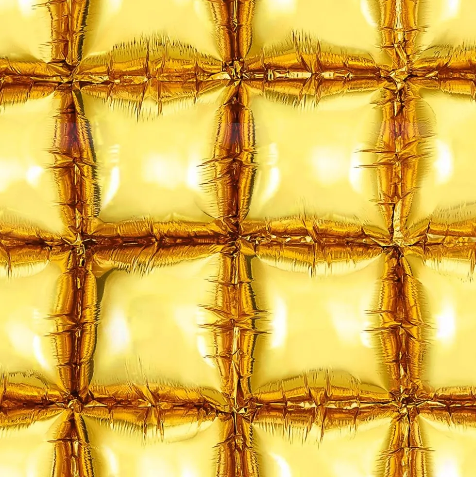 Folieballon Backdrop Guld