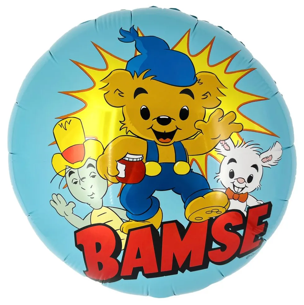 Folieballon Bamse Blå