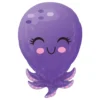 Folieballon Blæksprutte