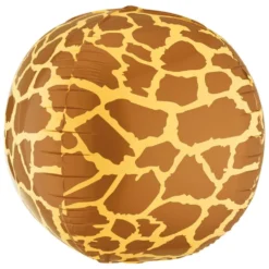 Folieballon Bold Giraffemønster Stor