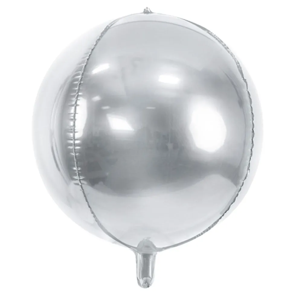 Folieballon Bold Sølv