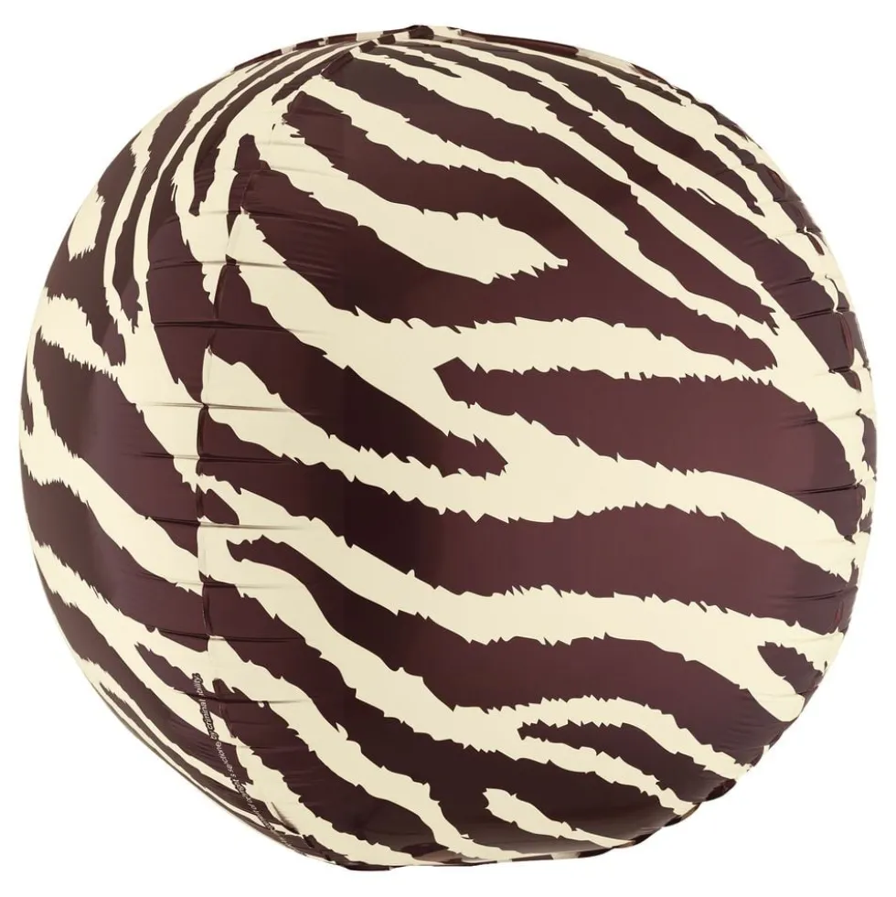 Folieballon Bold Zebramønster Stor