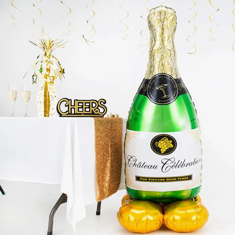 Folieballon Champagneflaske AirLoonz