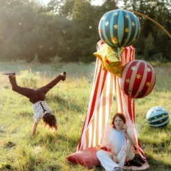 Folieballon Cirkus Grøn