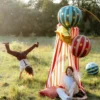 Folieballon Cirkus Rød