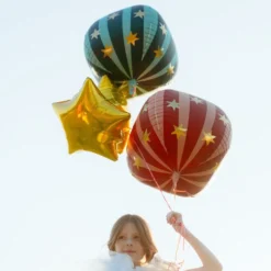 Folieballon Cirkus Rød