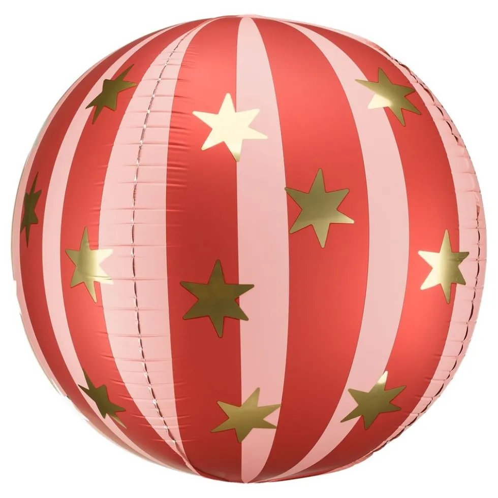 Folieballon Cirkus Rød