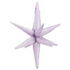 Folieballon 3D Stjerne Lilla