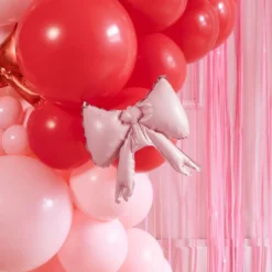 Folieballoner Sløjfer til Ballonbue Pudderrosa
