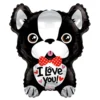 Folieballon Fransk Bulldog