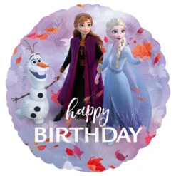 Folieballon Frost/Frozen 2 Happy Birthday