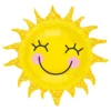 Folieballon Glad Sol Shape