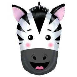 Folieballon Glad Zebra